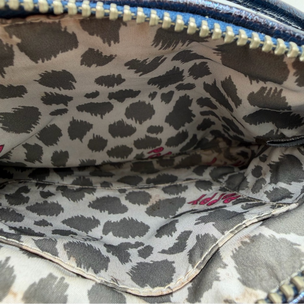 Vintage Coach Poppy Blue Sequin Crossbody Bag | Y2K Era - Picture 8 of 9